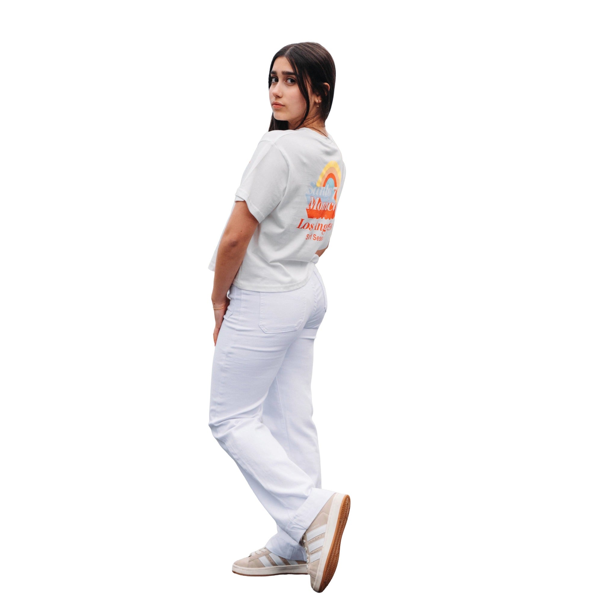 T-Shirt com Estampa Los Angeles
