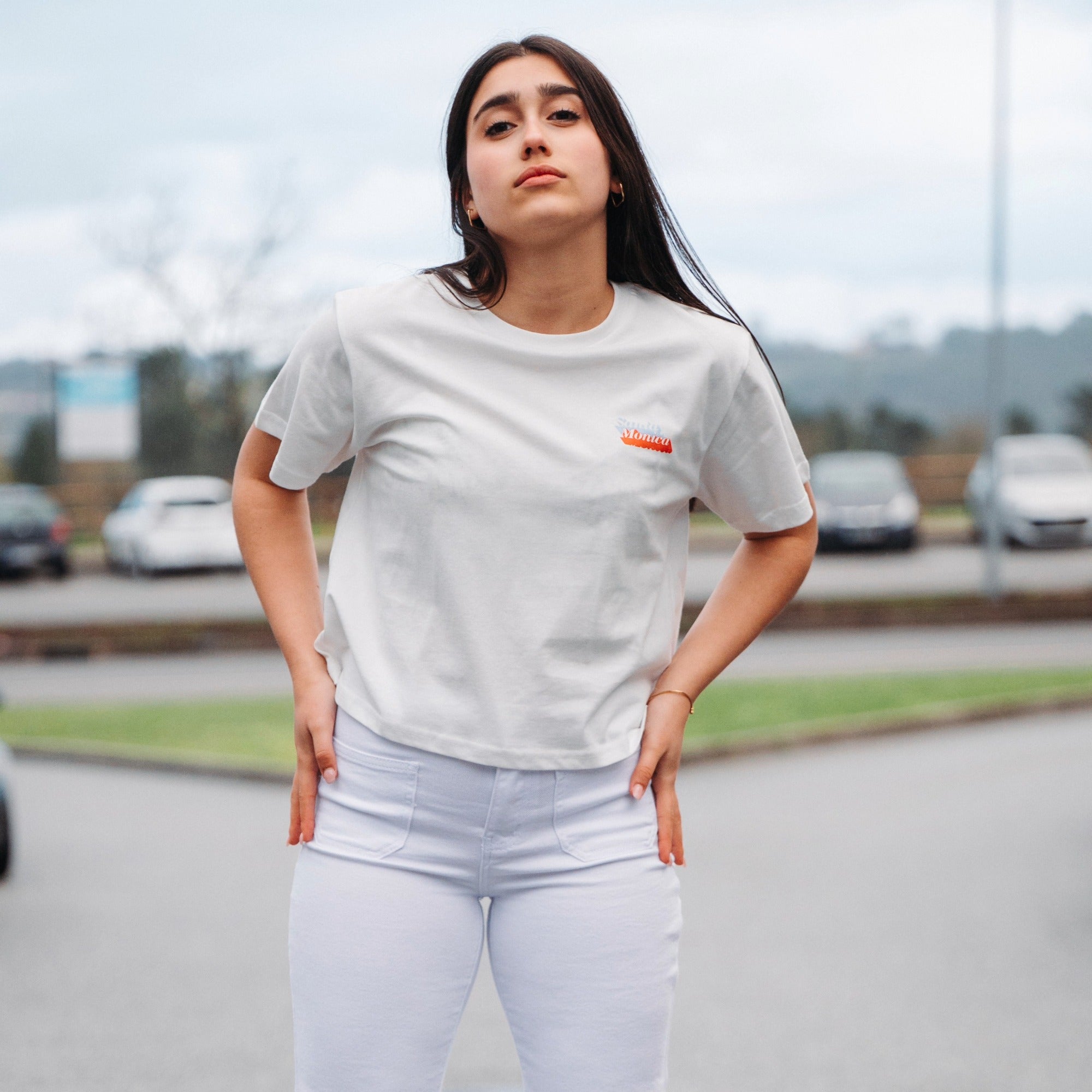 T-Shirt com Estampa Los Angeles