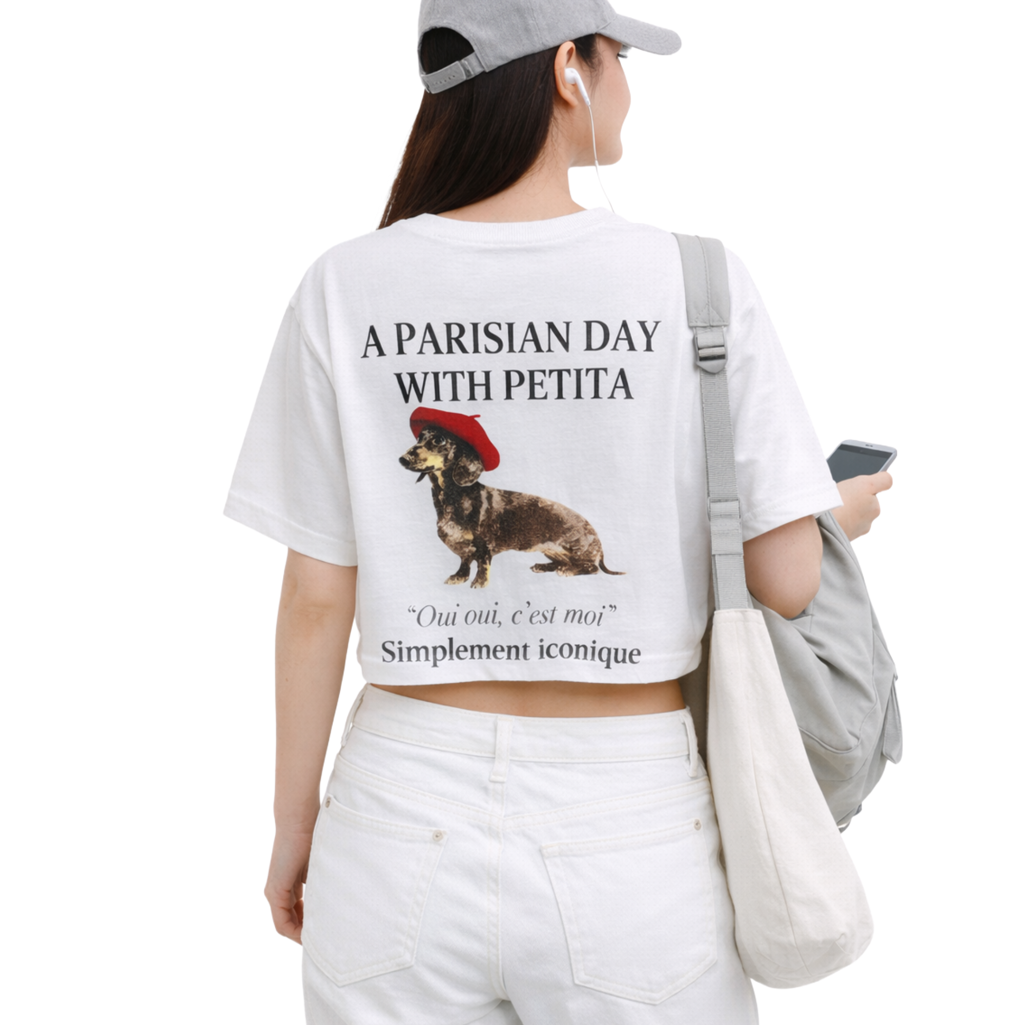 T-Shirt com Estampa Dog