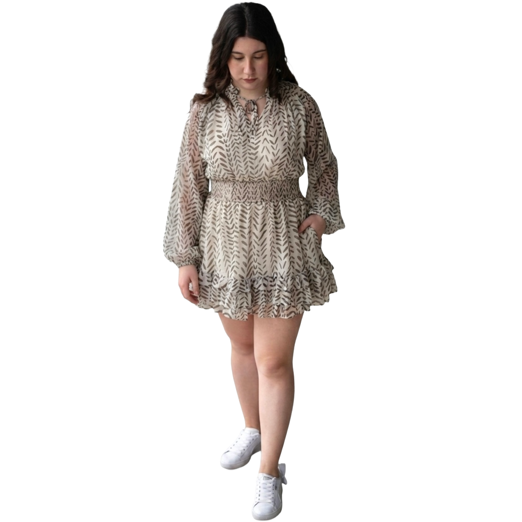 Vestido com Estampa