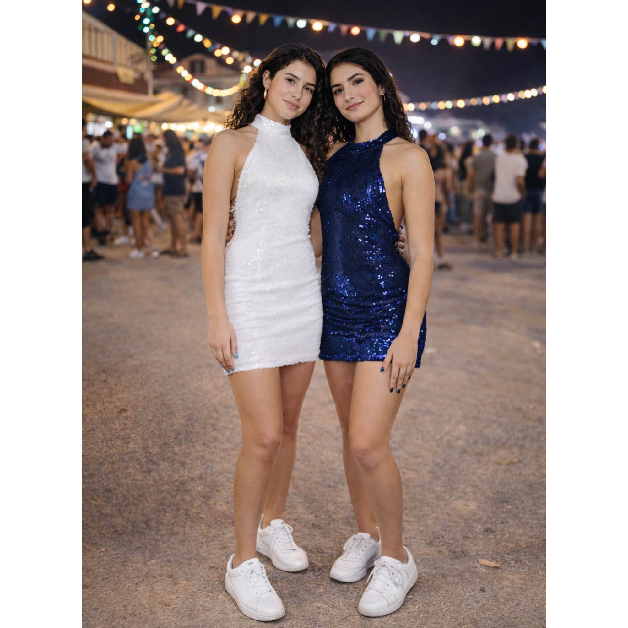 Vestido Lantejoulas Edg