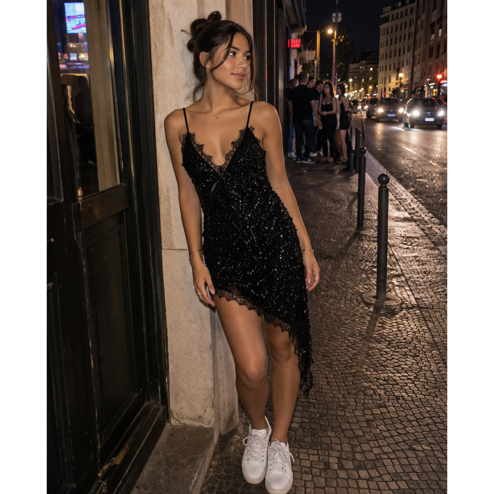 Vestido Lantejoulas Icon