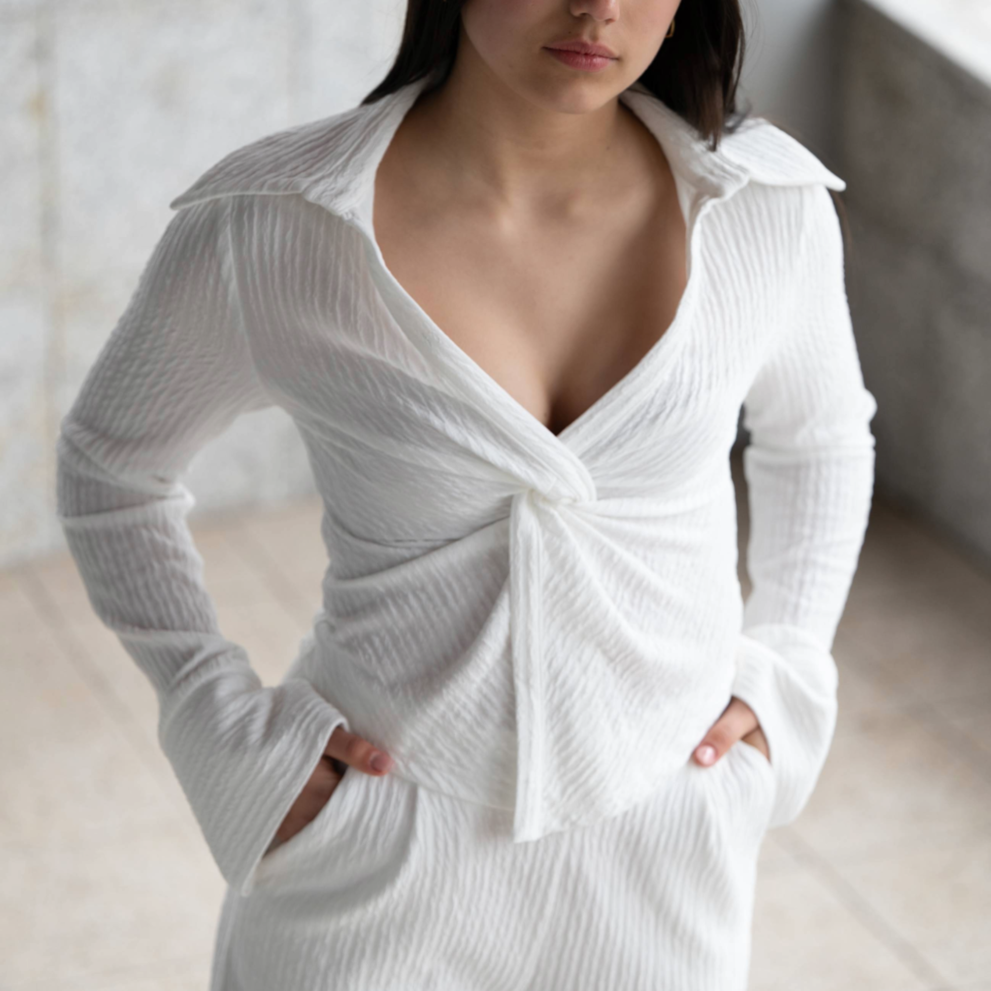 Blusa com Nó
