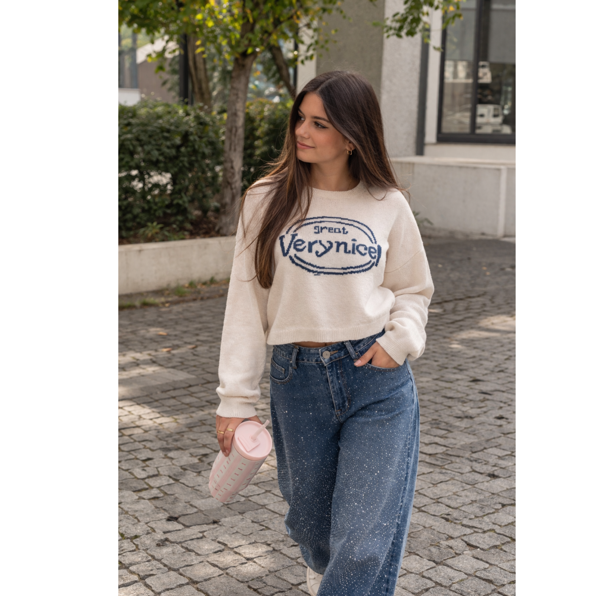 Camisola Lettering